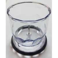 для блендера Braun: чаша измельчителя MQ20 (350 мл, Д:10см), с резиновым кольцом-ножкой. (BR7050145, 7050145)