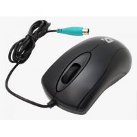 Мышь оптическая Defender Flagman 110 (PS/2), 800dpi. Черная