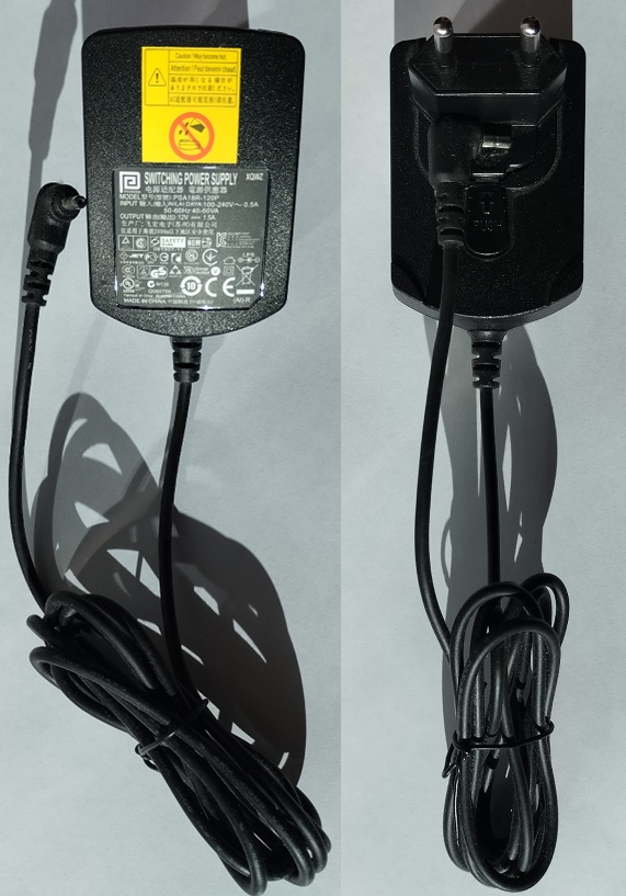 ���� ������� PSA18R-120, ��� �������� Acer Iconia Tab A200, A210, A500 (12V, 1.5A) ������: 3.0x1.0 ��