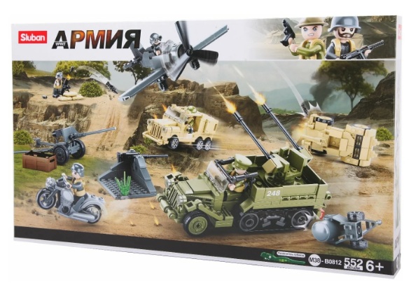 ����������� SLUBAN WW2 M38-B0812 ����������� (552���., 5���.)