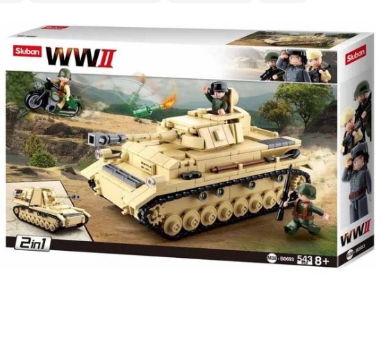 ����������� SLUBAN WW2 M38-B0693 �������� ���� Panzer IV (��� ���: ��� �������� ������), (543 ���., 3 ���., 19,7��)