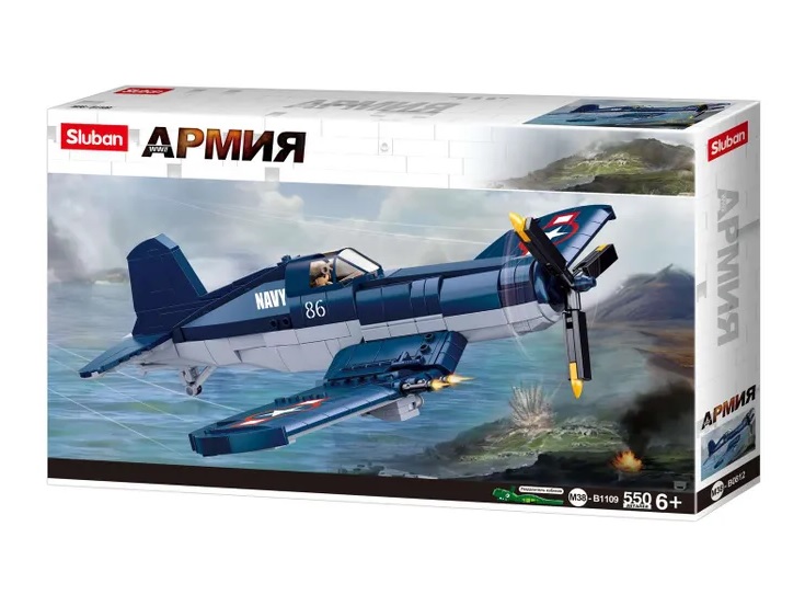����������� SLUBAN ����� M38-B1109 ������������ ����������� Vought F4U-1 Corsair (550���., 1 ���., 29,1��)