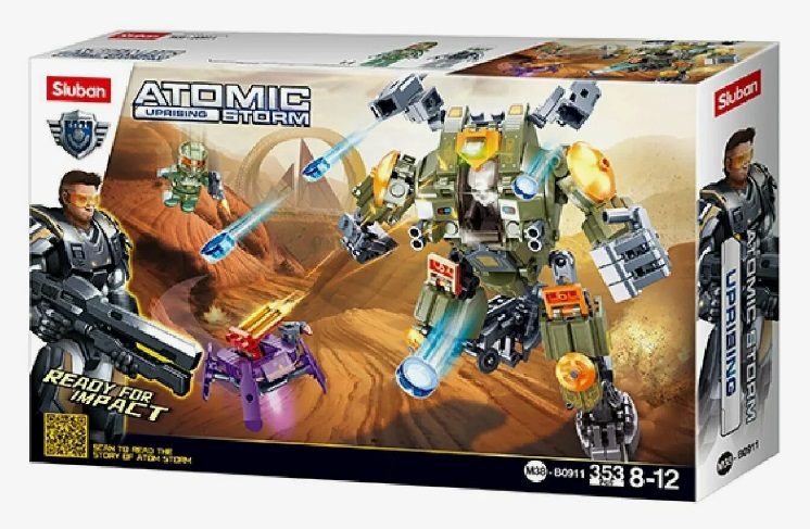 ����������� SLUBAN Atomic Storm M38-B0911 ����� ������ (353���., 2���.)