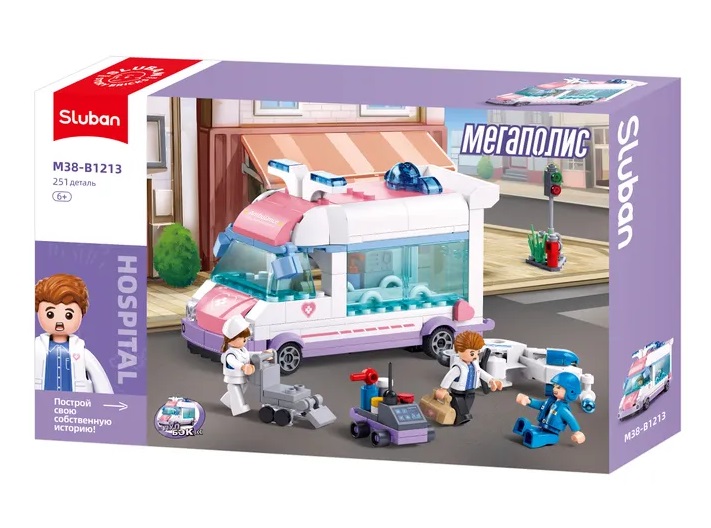 ����������� SLUBAN ��������� M38-B1213 ������ ������ � ������ (275 ���., 3 ���.). ������� - �����������