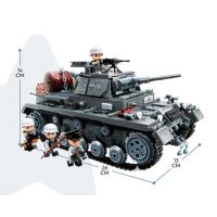 ����������� Qman 21028 ���������� ���� Panzerkampfwagen III: ���������� �������� (1058���., 4���., 26��)
