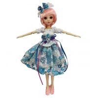 Кукла шарнирная LANSI WORLD Модная подружка (арт.197507). 38см