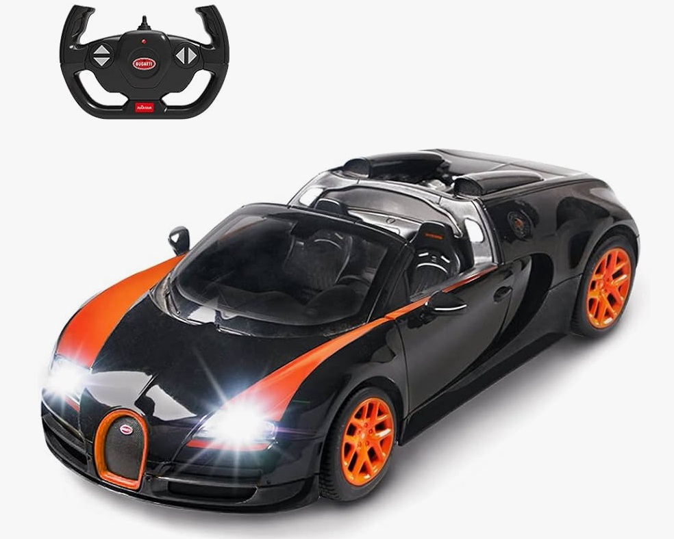 ������� �� ��������������� Rastar 70400B Bugatti Veyron 16.4 Grand Sport Vitesse (1:14, 32��). ����� �� �����������. ���� ���. ������ � �����