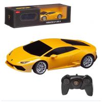 Машинка на радиоуправлении Rastar 71500Y Lamborghini huracan LP-610 (1:24, 18,5см). Жёлтая