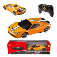 Машинка на радиоуправлении Rastar 71900Y Ferrari 458 Cpeciale A (1:24, 19см). Жёлтая