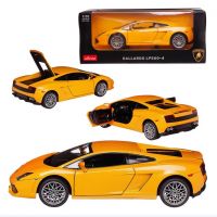 Машинка Rastar 34500Y Lamborghini Gallardo LP560-4 (1:20, 22см). Двери открываются. Желтая